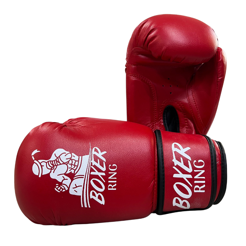 Boxing Gloves For Training in Superior Synthetic Leather - Red PKR 1,950